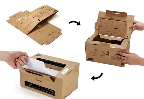 Samsung Invents A Clever Cardboard Printer That Folds Up Wired