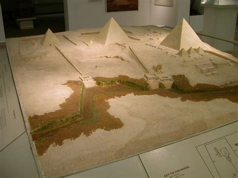Great Giza Pyramids Model A Model Of The Great Pyramids Of Flickr