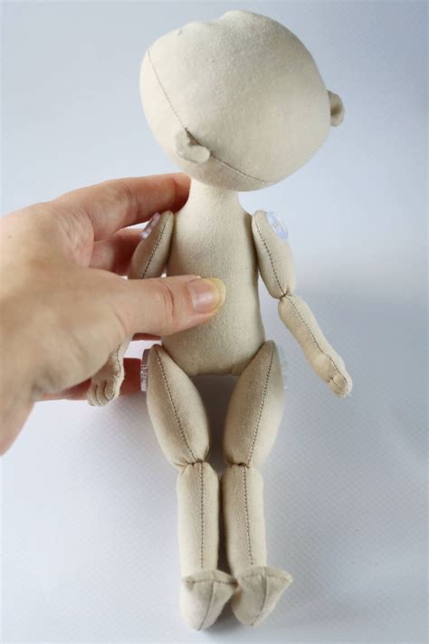 pdf tutorialpattern body doll 23cm 9in cloth doll pattern etsy