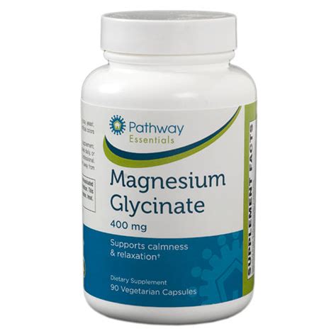 Magnesium Glycinate 400mg Highly Absorbable Magnesium My Village Green