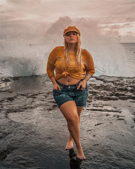 Swimsuit And Denim Outfit Hawaii Beaches Mustard Yellow Captain Hat
