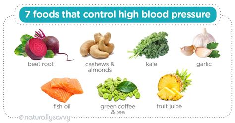 7 Foods Scientifically Proven To Control High Blood Pressure