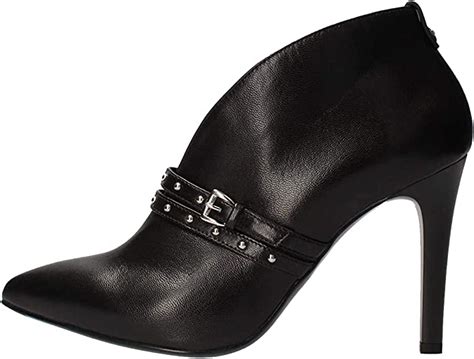 Nero Giardini Stub Women With Medium Heel In Black Leather Item 09364