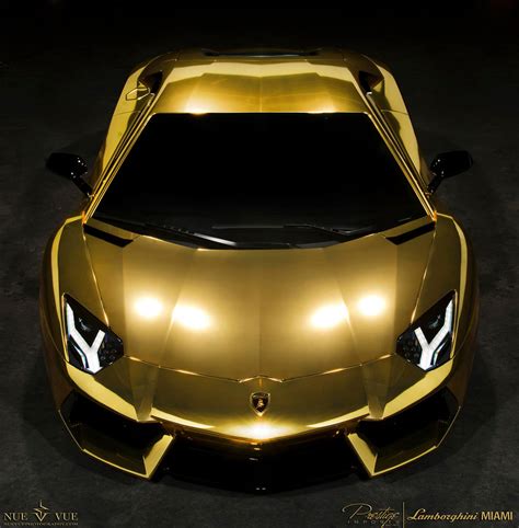 Gold Wrapped Lamborghini Aventador Lp 700 4 Project Au79 Indianhoods