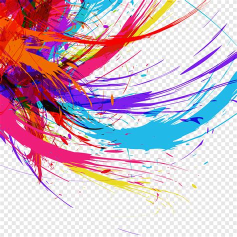 Colorful Background Painting Images Protes Png