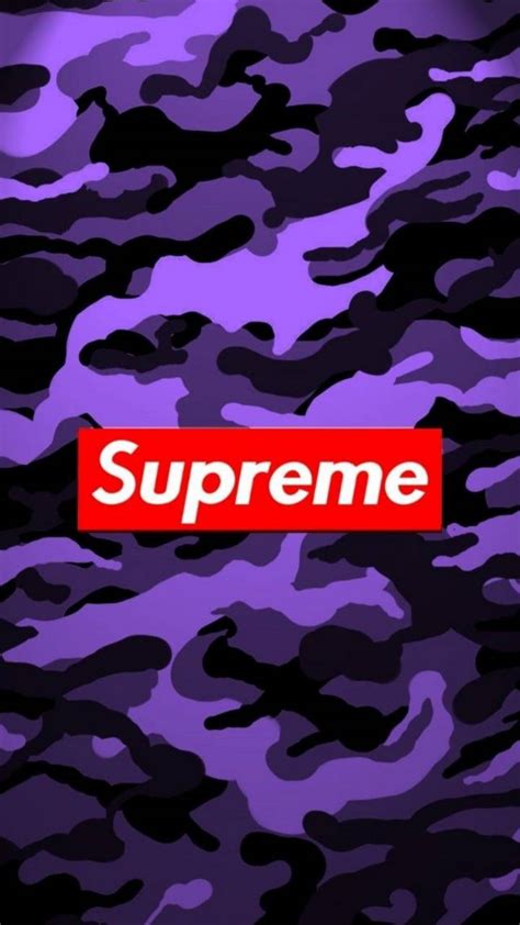 Tons of awesome supreme camo background to download for free. Purple Supreme Wallpapers - Wallpaper Cave