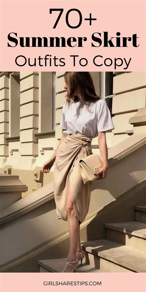 70 Best Summer Skirt Outfits To Copy 2021 How To Style Skirts