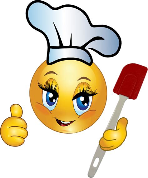 Chef Emoji Face Full Size Png Clipart Images Download