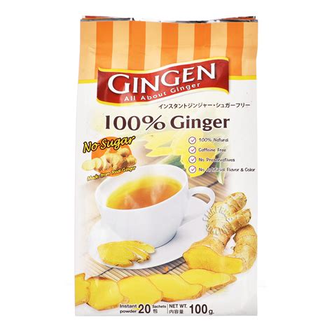 Gingen Instant Ginger Powder Original No Sugar Ntuc Fairprice