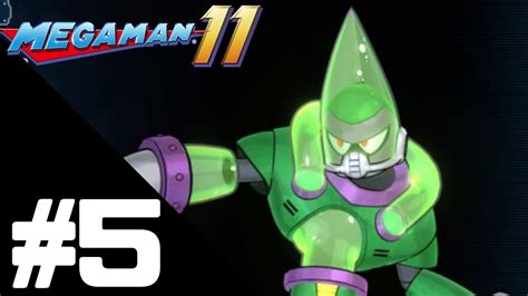 Mega Man 11 Walkthrough Gameplay Part 5 Stage 5 Bounce Man Ps4 Pro