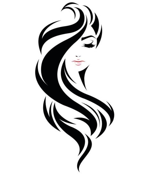 Royalty Free Long Hair Clip Art Vector Images And Illustrations Istock