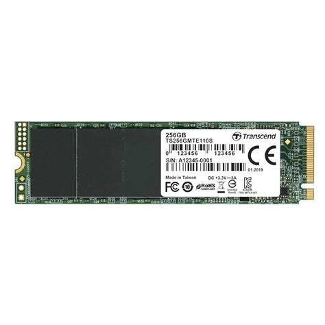 Buy Transcend 256gb Ssd Nvme Pcie Gen3 X4 110s Solid State