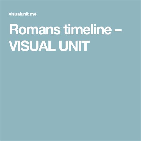 The Romans Timeline Powerpoint Timeline Powerpoint Ro