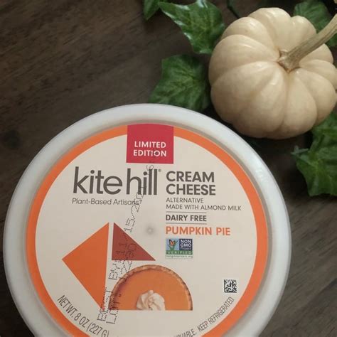 Kite Hill Cream Cheese Alternative Pumpkin Pie Review Abillion