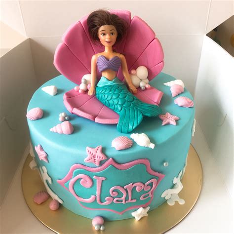 Mermaid Birthday Theme Cake Aria Art