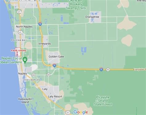 Park Shore Naples Nbhd Florida Area Map And More