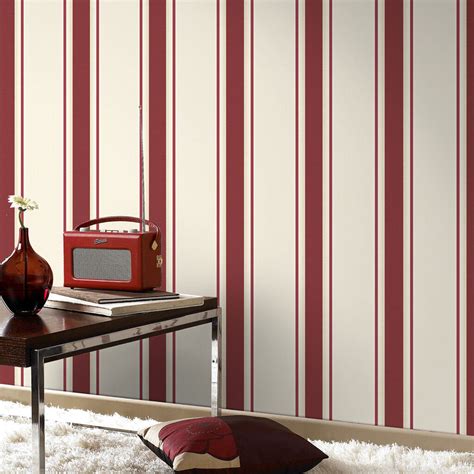Orla Red And Gold Wallpaper Grahambrownca