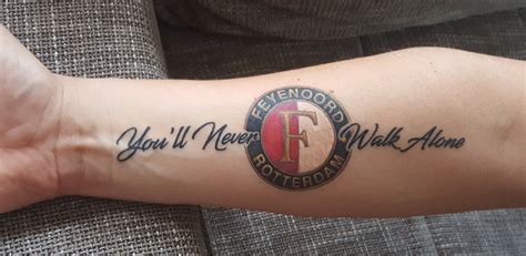 Sterker Door Strijd Tattoo Feyenoord Tattoo Tatoeage Ideeen Tatoeage Jongens Tatoeages Kenn