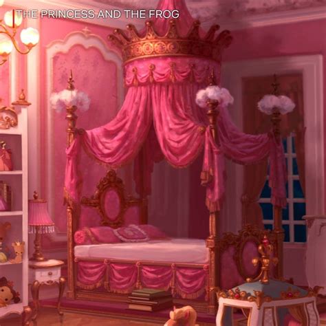 Charlotte S Bed Disney Princess Room The Princess And The Frog Princess Room