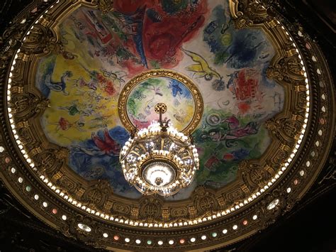 For the ceiling, marc chagall was commissioned to repaint it which was commissioned by marc chagall in 1964 in the opera building bastille in paris. Opéra Garnier Paris Le plafond de Chagall | Paris opera ...