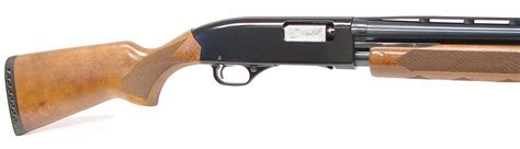 Winchester Gauge Shotgun This Is A Deluxe Model Pump Action