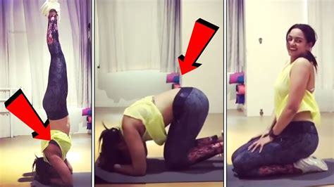 Sonakshi Sinha Inspiring Workout Video Will Shock You Youtube