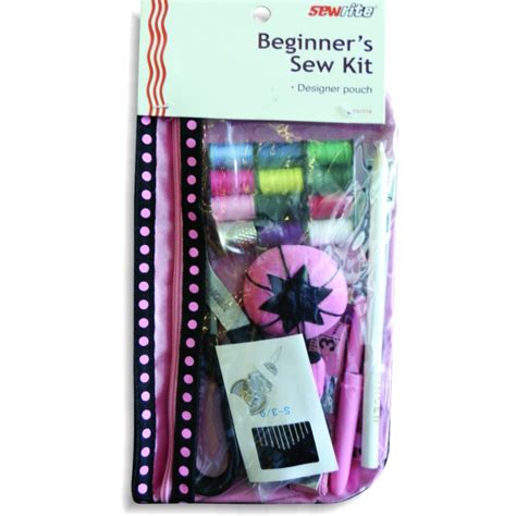 Sewrite Beginners Sewing Kit In Designer Pouch D51518 Hndmd