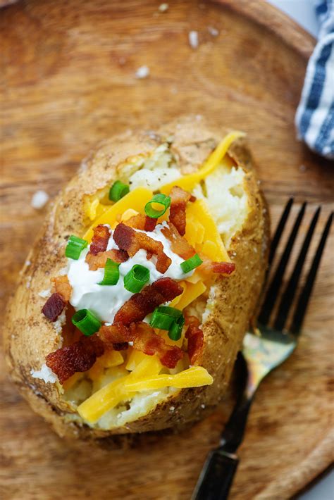 Super Easy Air Fryer Baked Potato Recipe