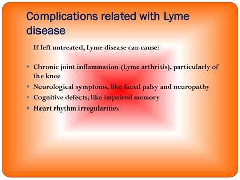 Ppt Lyme Disease Causes Symptoms Daignosis Prevention And
