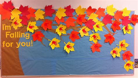 Falling For All Things Fall Autumn Bulletin Board Idea Paper Tree