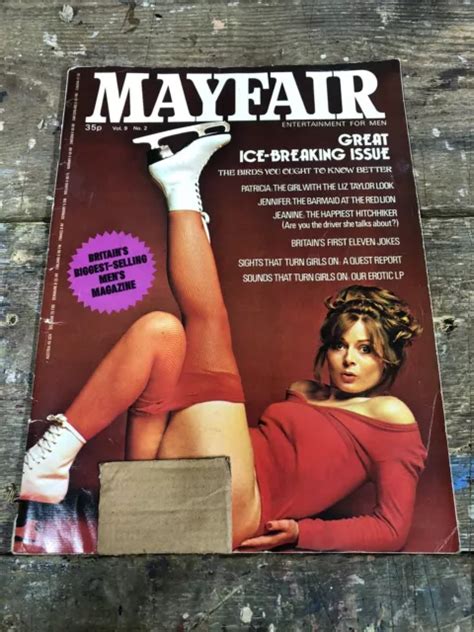 Vintage Mayfair Adult Magazine Vol No Picclick