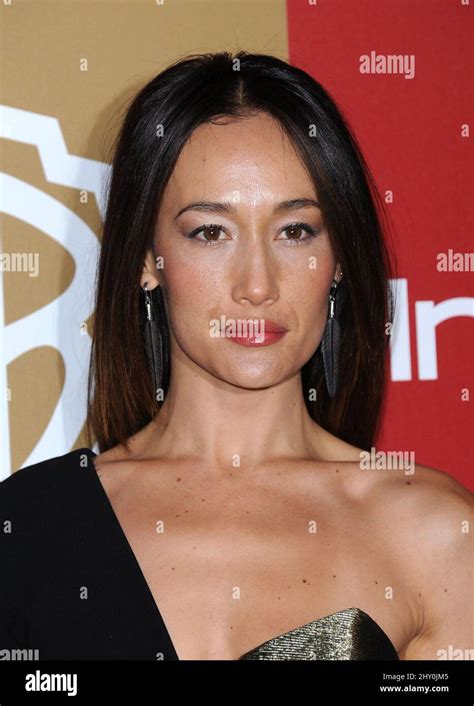 Maggie Q Attending The Th Annual Warner Bros And InStyle Golden Globe Awards After Party Held