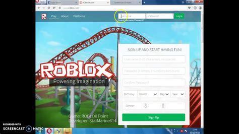 How To Log In With Fb In Roblox Youtube
