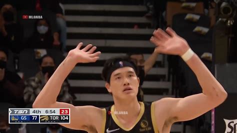Yuta Watanabe With The Powerful Slam And Then Raising The Roof Celebration YouTube