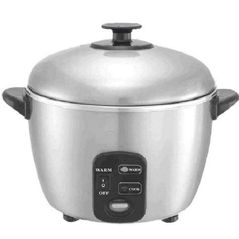 Spt Cup Stainless Steel Rice Cooker Sc The Home Depot