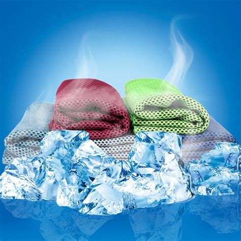 Cool Sport Towels Ice Towel Utility Enduring Instant Cooling Towel Heat