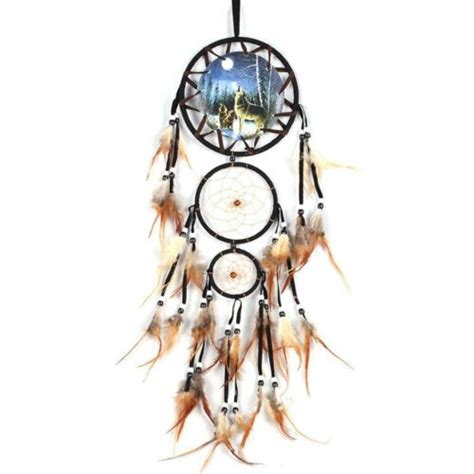 Wolf Dream Catcher Howling At The Moon Wolves Lair