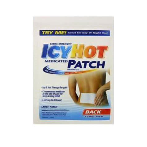 Icy Hot Back Medicated Patch Extra Strength 1 Patch