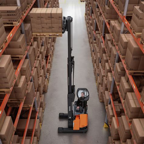 Moving Mast Reach Truck Toyota Material Handling Systems