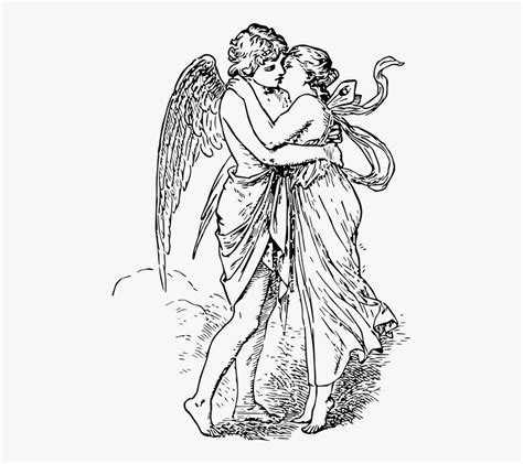 Cupid Eros Greek Love Myth Psyche Romance Drawing Greek