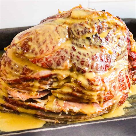 Honey Mustard Maple Glazed Spiral Ham Recipe Cart