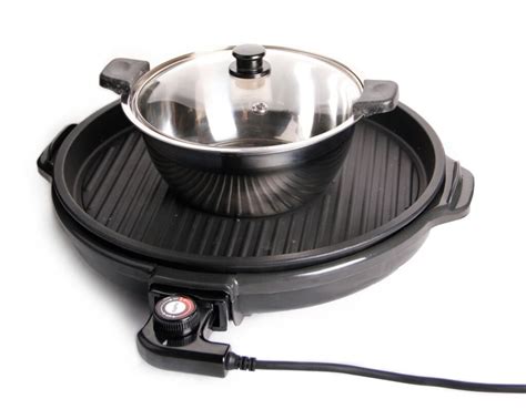 Place of origin:guangdong, china，guangdong,china brand name:shahe. TAIYO ELECTRIC BBQ GRILL WITH STEAMBOAT ST52B | Small ...