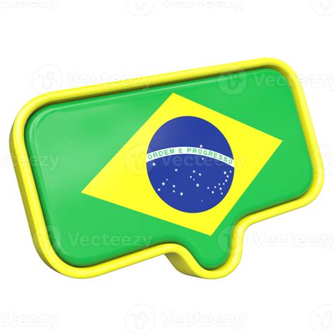 brazil flag speech bubble clipart 27256175 png