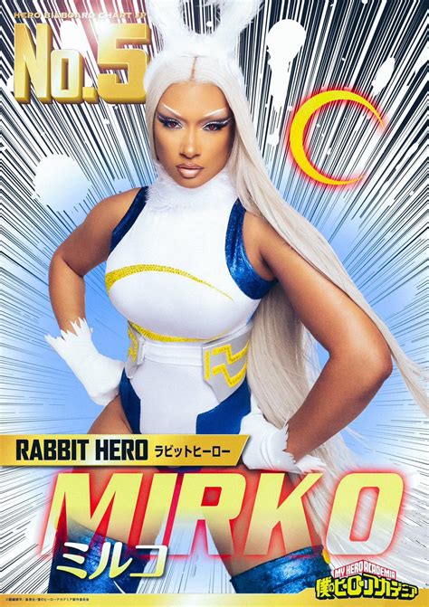 Megan Thee Stallion Dressed Up As Mirko From ‘my Hero Academia For