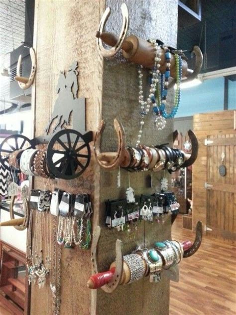 Repurposed Rolling Pin Jewelry Holder Craft Fair Displays Market Displays Store Displays