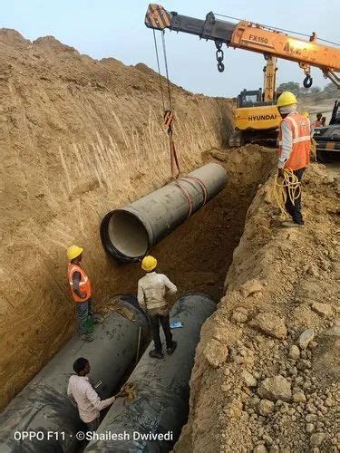 Pipe Laying Services Underground Pipeline Laying Service Service