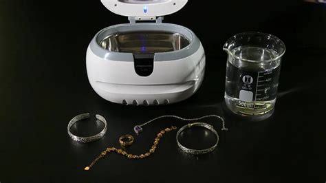 Mini Jewelry Cleaner With Ultrasonic Function Cd 2800 Ultrasonic