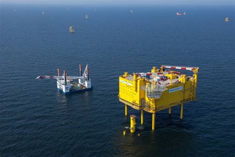 Siemens Installs First North Sea Platform