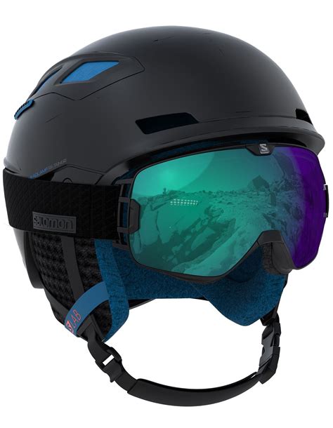 Salomon Mtn Lab Black Mens Ski Helmets Snowleader