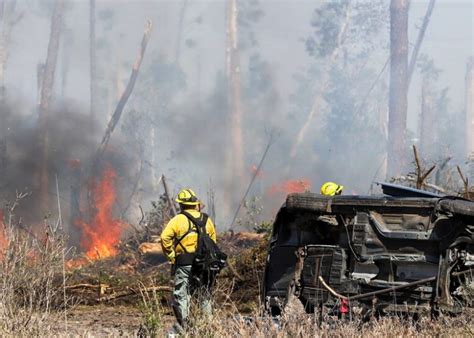 Wildfires In Florida Panhandle Are A ‘beast Official Says